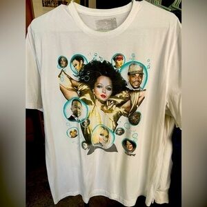 New Orleans Music Festival ‘17 t shirt Diana Ross~John Legend~Mary J Blige